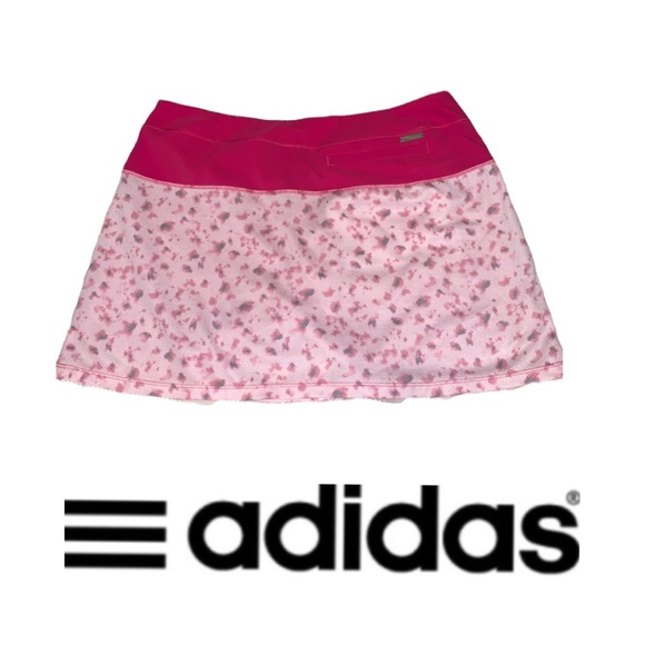 Adidas Skort Pink Size Medium Athleisure - Picture 2 of 16